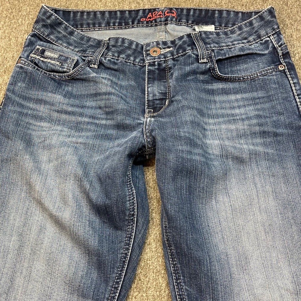 Cinch Ada Womens Medium Wash Bootcut Western Jeans Blue Low Rise Size 34x33